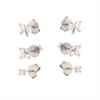 ORECCHINO ARGENTO ZIRCONE 2PZ