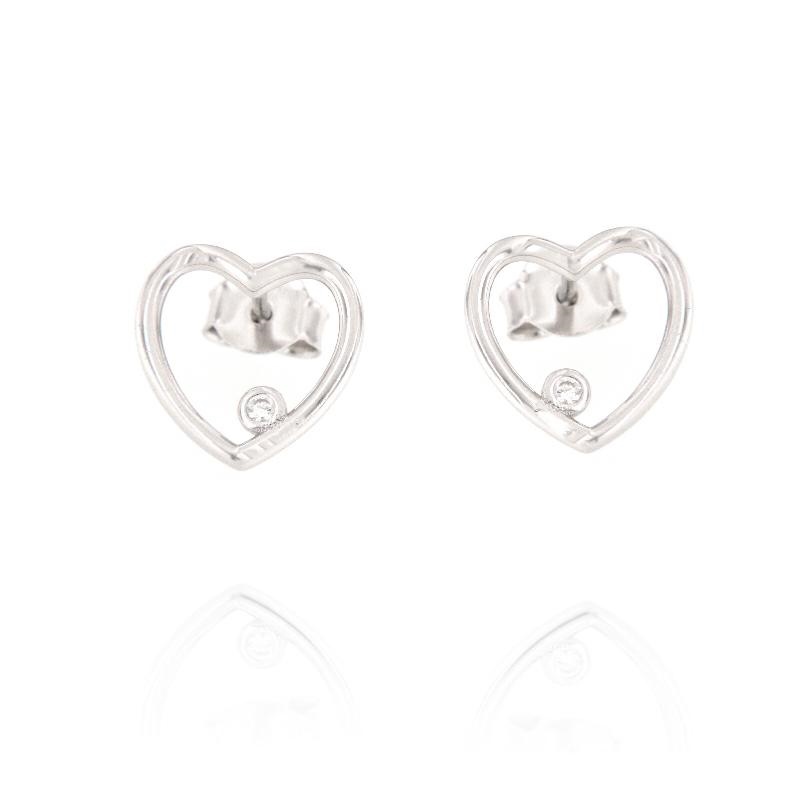 ORECCHINO ARGENTO ZIRCONE 3PZ