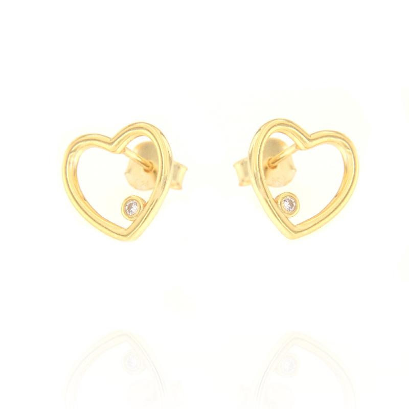 ORECCHINO ARGENTO ZIRCONE 3PZ