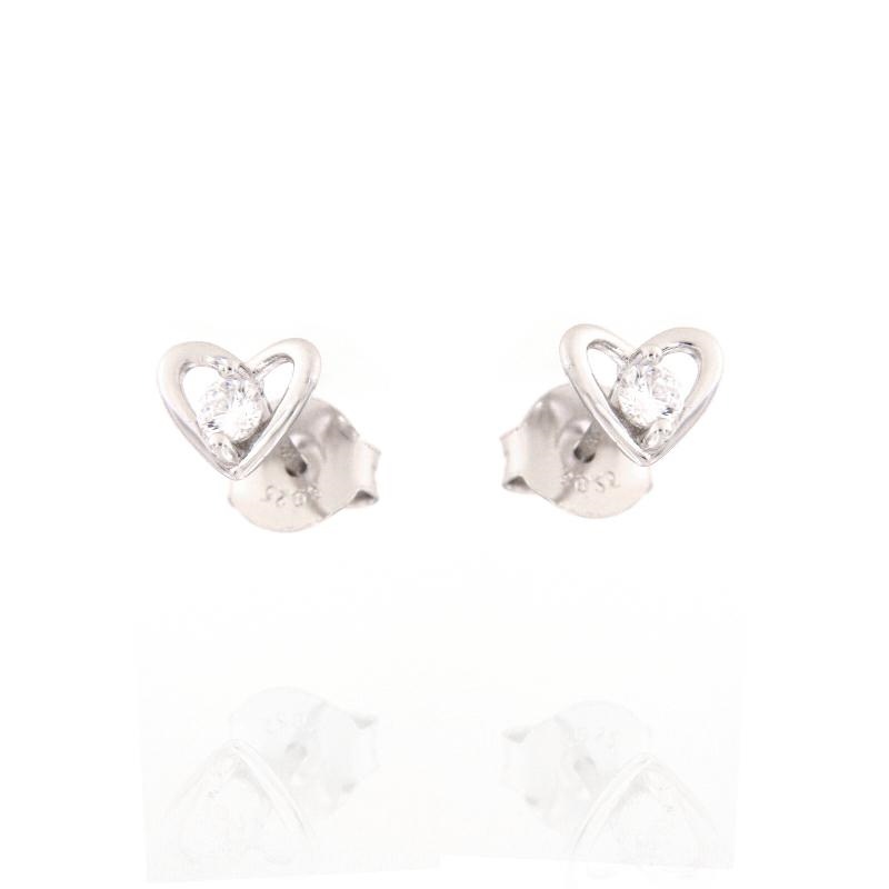 ORECCHINO ARGENTO ZIRCONE 3PZ