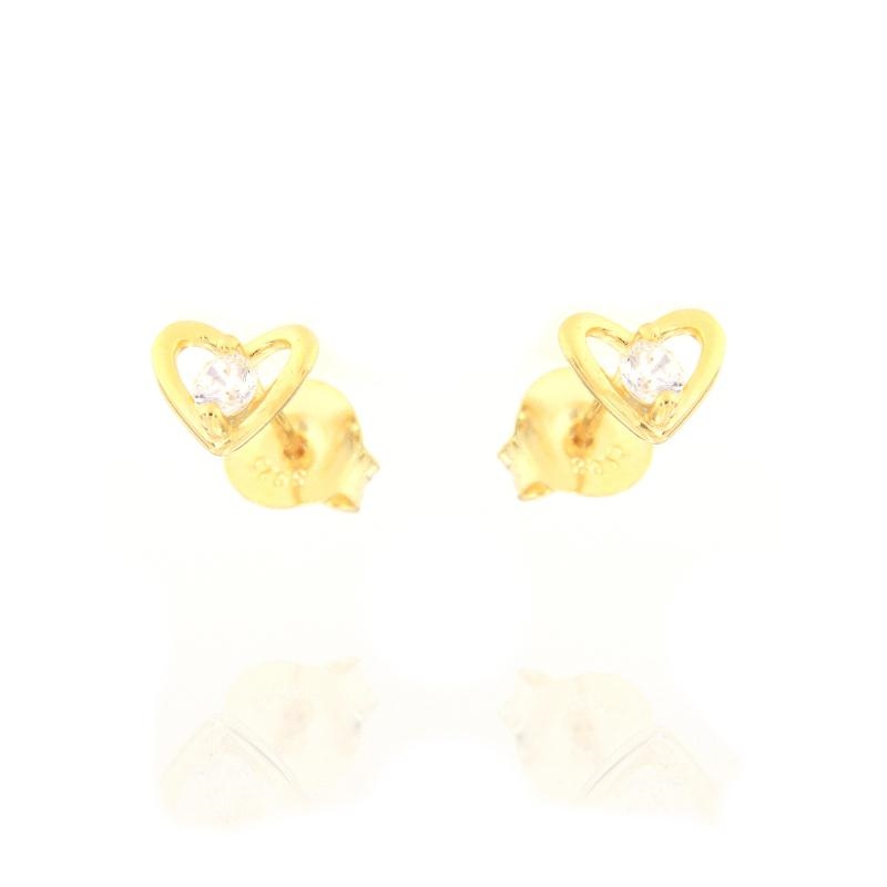 ORECCHINO ARGENTO ZIRCONE 3PZ