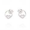 ORECCHINO ARGENTO ZIRCONE 3PZ