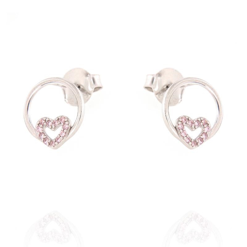 ORECCHINO ARGENTO ZIRCONE 3PZ