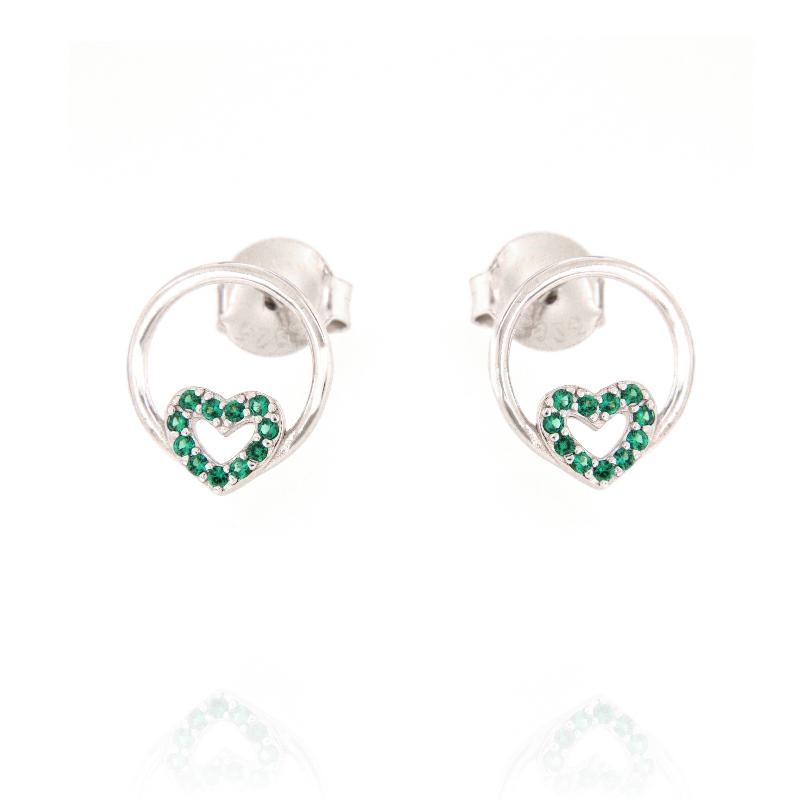 ORECCHINO ARGENTO ZIRCONE 3PZ