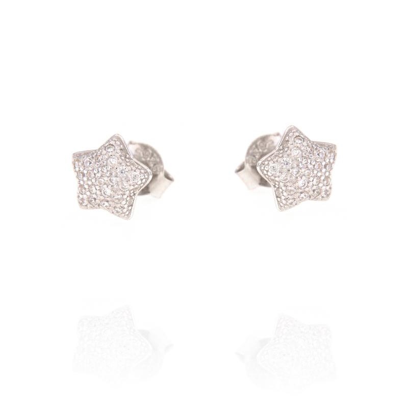ORECCHINO ARGENTO ZIRCONE 3PZ