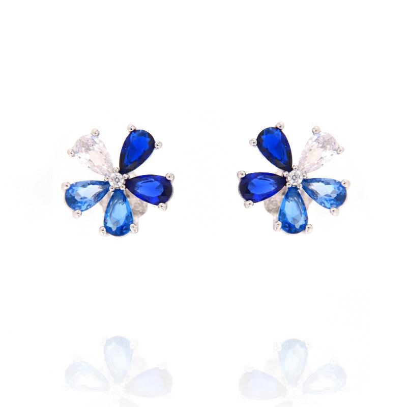 ORECCHINO ARGENTO ZIRCONE 3PZ