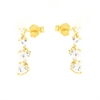 ORECCHINO ARGENTO ZIRCONE 3PZ