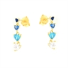 ORECCHINO ARGENTO ZIRCONE 3PZ