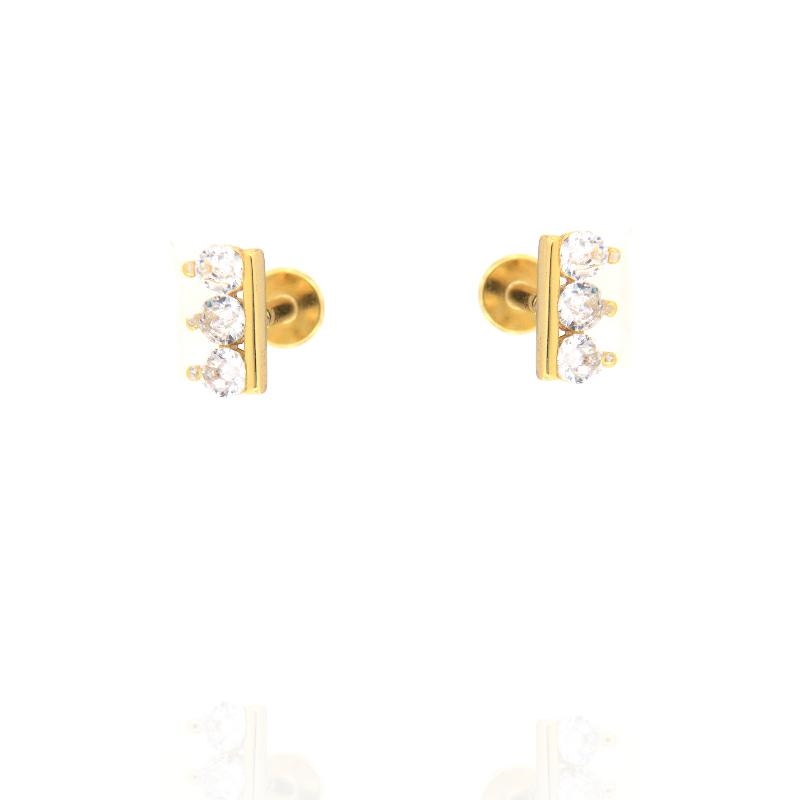 PIERCING ARGENTO ZIRCONE 3PZ