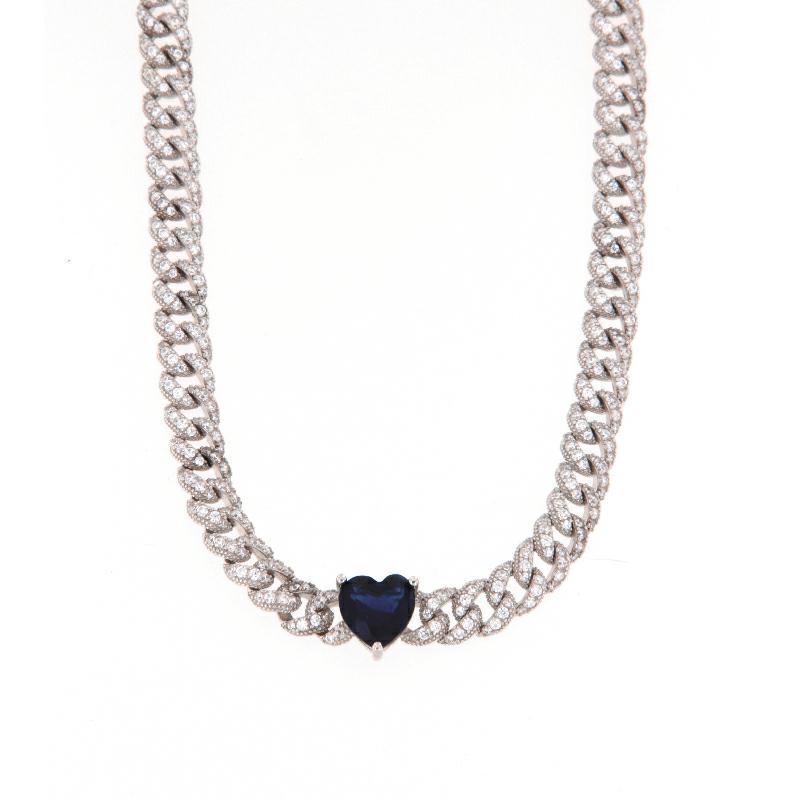 COLLIER ARGENTO ZIRCONE