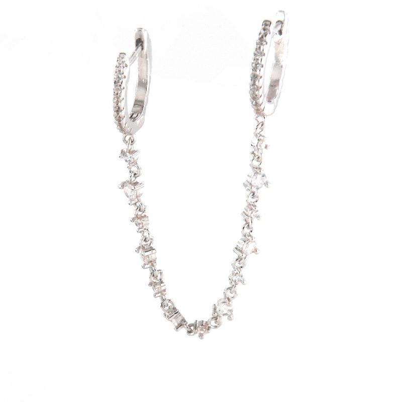 ORECCHINO ARGENTO ZIRCONE