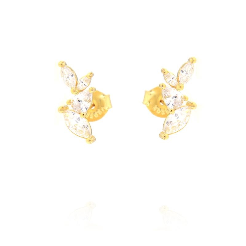 ORECCHINO ARGENTO ZIRCONE 3PZ