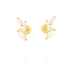 ORECCHINO ARGENTO ZIRCONE 3PZ