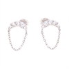 ORECCHINO ARGENTO ZIRCONE 3PZ