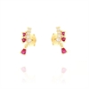 ORECCHINO ARGENTO ZIRCONE 3PZ