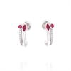 ORECCHINO ARGENTO ZIRCONE 3PZ