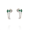 ORECCHINO ARGENTO ZIRCONE 3PZ