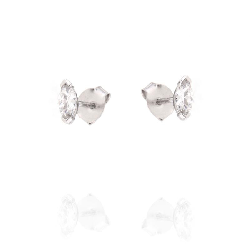 ORECCHINO ARGENTO ZIRCONE 3PZ