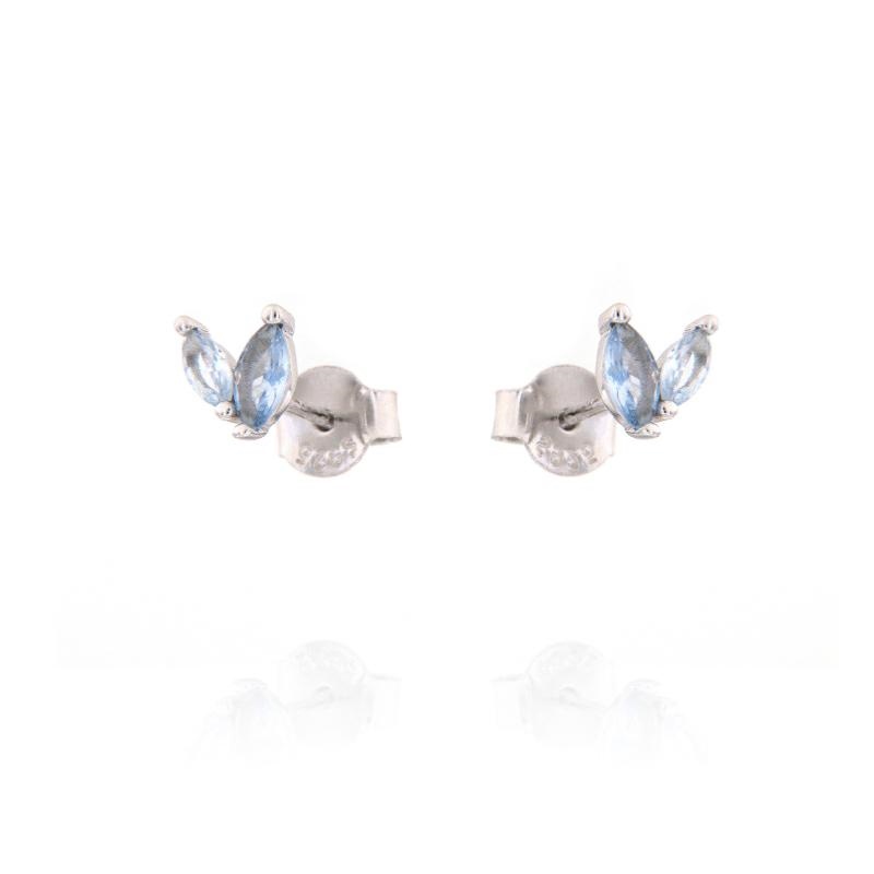 ORECCHINO ARGENTO ZIRCONE 3PZ