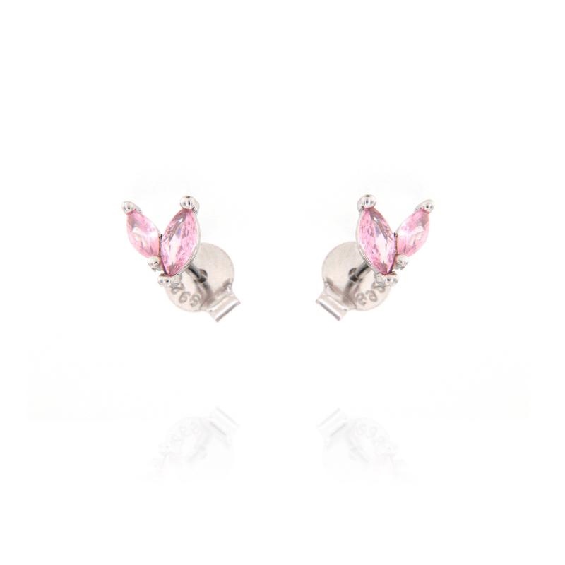 ORECCHINO ARGENTO ZIRCONE 3PZ