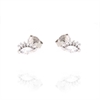 ORECCHINO ARGENTO ZIRCONE 3PZ