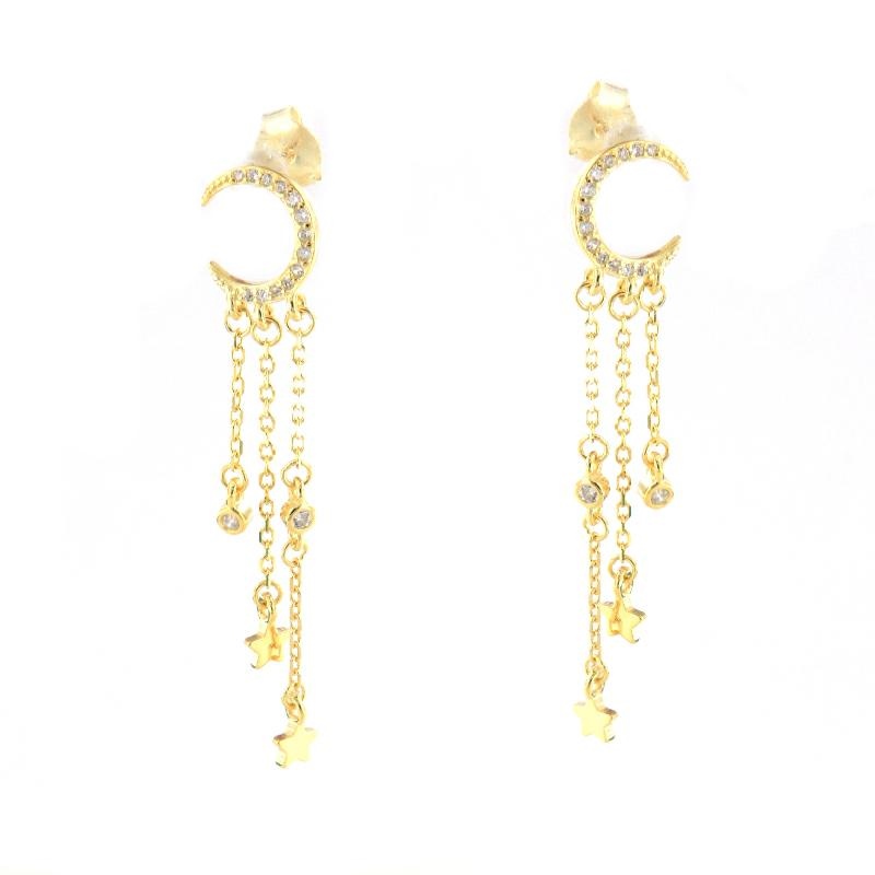 ORECCHINO ARGENTO ZIRCONE