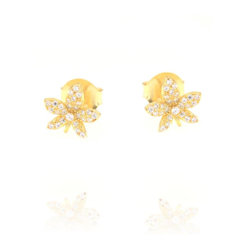 ORECCHINO ARGENTO ZIRCONE 3PZ