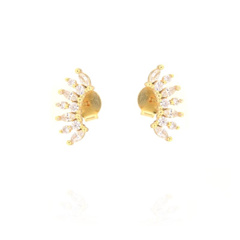 ORECCHINO ARGENTO ZIRCONE 3PZ