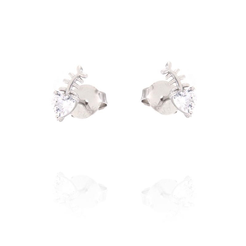 ORECCHINO ARGENTO ZIRCONE 3PZ
