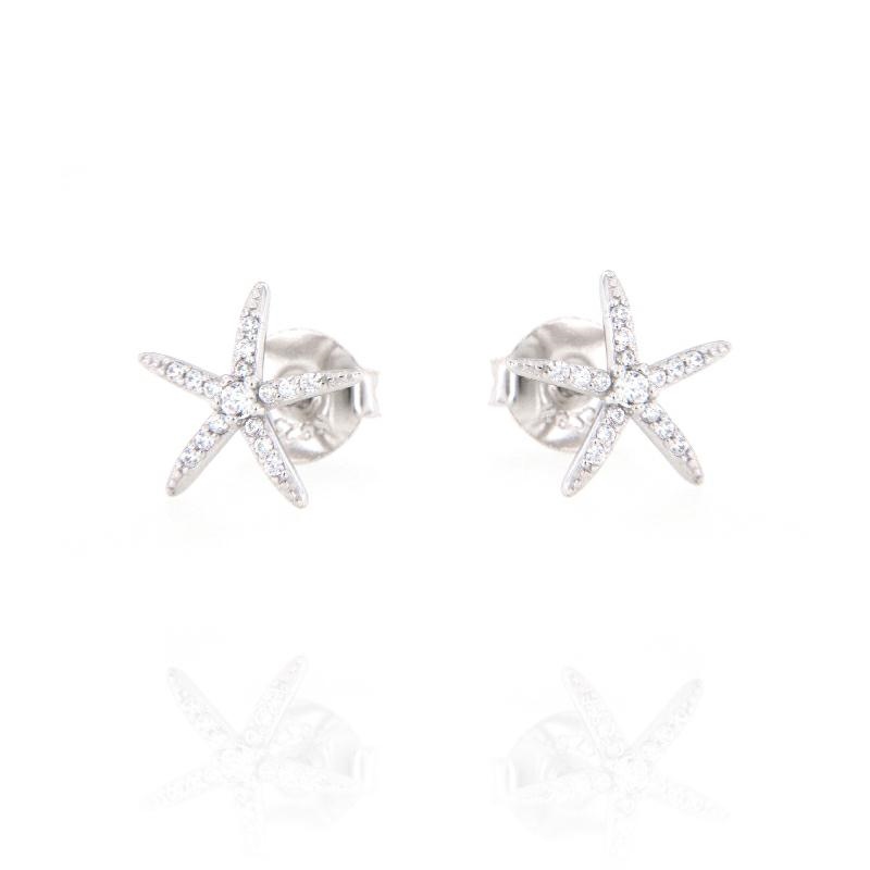 ORECCHINO ARGENTO ZIRCONE 3PZ