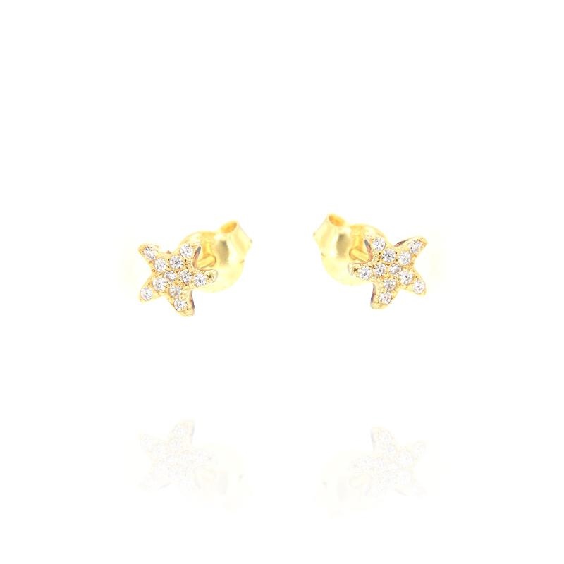 ORECCHINO ARGENTO ZIRCONE 3PZ