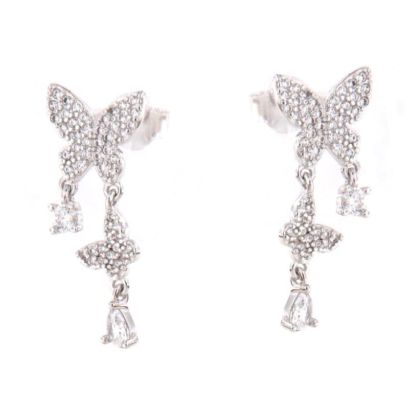 ORECCHINO ARGENTO ZIRCONE
