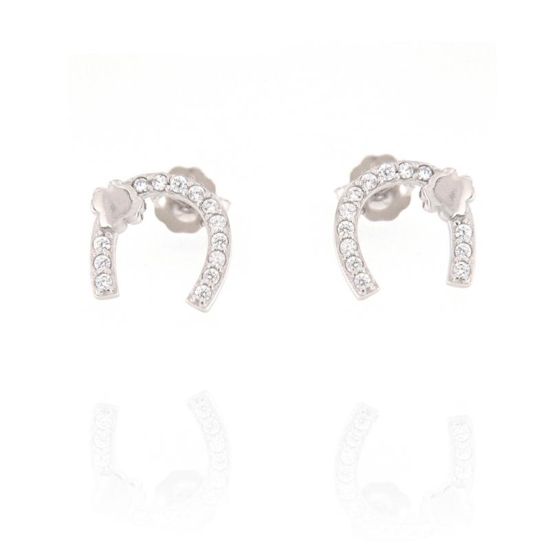 ORECCHINO ARGENTO ZIRCONE 3PZ