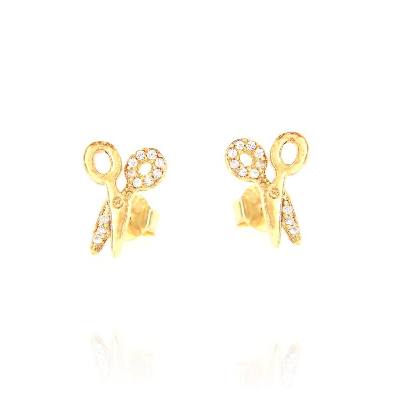 ORECCHINO ARGENTO ZIRCONE 3PZ