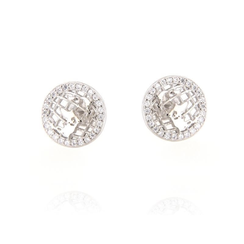 ORECCHINO ARGENTO ZIRCONE 3PZ