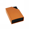 SCATOLA CARTONE ARANCIO/NERO
