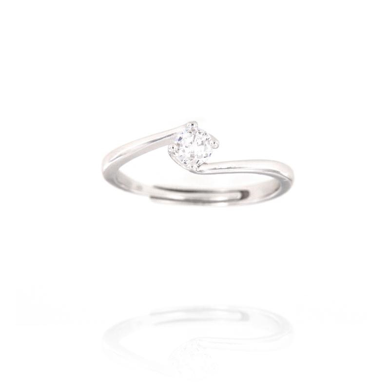 ANELLO ARGENTO ZIRCONE