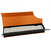 SCATOLA CARTONE ARANCIO/NERO