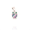 CIONDOLO ARGENTO ZIRCONE