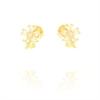 ORECCHINO ARGENTO ZIRCONE 3PZ