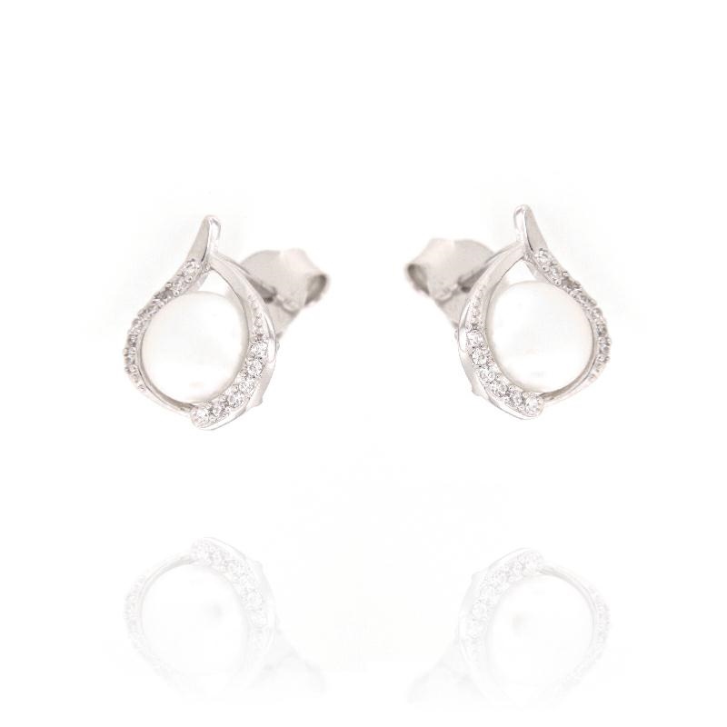 ORECCHINO ARGENTO ZIRCONE