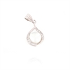 CIONDOLO ARGENTO ZIRCONE