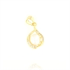 CIONDOLO ARGENTO ZIRCONE
