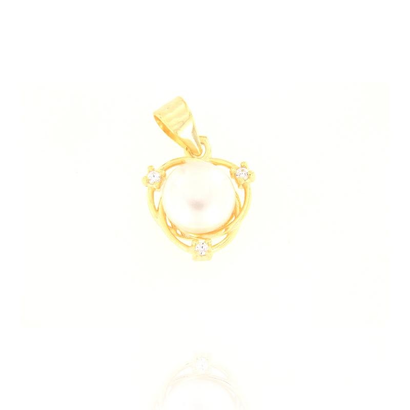 CIONDOLO ARGENTO ZIRCONE