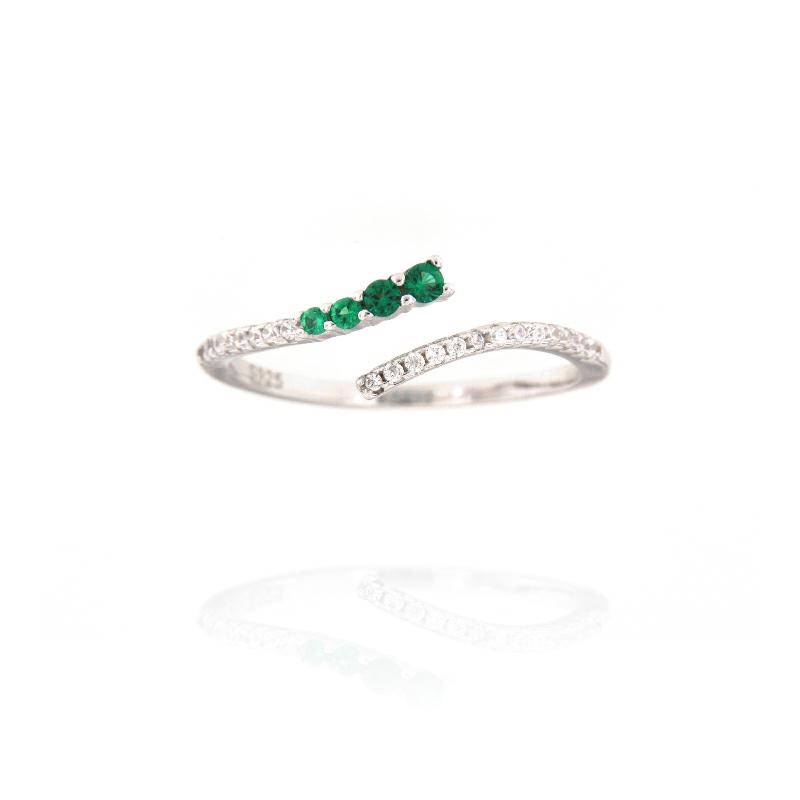 ANELLO ARGENTO ZIRCONE (R)