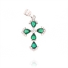 CIONDOLO ARGENTO ZIRCONE