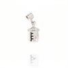 CIONDOLO ARGENTO ZIRCONE