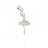 CIONDOLO ARGENTO ZIRCONE