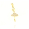CIONDOLO ARGENTO ZIRCONE