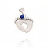 CIONDOLO ARGENTO ZIRCONE